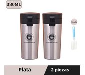 380ml Thermal Mug Double Wall 304 Stainless Steel Coffee Cup Tea Vacuum Flask Thermos Water Bottle Leak-proof Thermos Mug Coffee