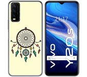 Tumundosmartphone Funda Gel Tpu para Vivo Y20s / Y11s diseño Atrapasueños Dibujos