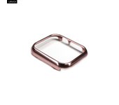 URVOI shiny metal frame case for Apple Watch Ultra 2 series 10 9 8 7 6 SE aluminum alloy bumper for iWatch 41 45mm modern design