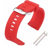 Quick Release Silicone Watch Strap Waterproof Soft Rubber Band  18mm 20mm 22mm 24mm Sports Smart Watches Available in 5 Colors