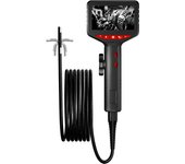 360°Two-ways Steering Industrial Endoscope Camera 5.5mm 4.3"IPS 1080P Screen For Car Engine Pip Single Lens Inspection Borescop