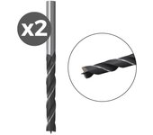 PACK 2 BROCAS MADERA HB 4/2K 530634 FISCHER