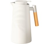 Jarra Térmica de 1000ml, cafetera de Maple inoxidable, Doble comparación