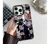 Epc Anime O-ObitoS Phone Case IMD Phone Case For IPhone 16 15 14 13 12 11 Pro Max Plus Color Silver Cover