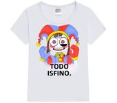 Cute Pomni T-Shirts Children The Amazing Digital Circus Short Sleeve Casual Fashion Printed Boys Girls Tops Spring Summer