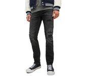 Pantalón vaquero Jack/df01Jones Glenn negro roto para hombre