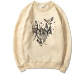 Wizard Castle Sweatshirt Believe In Magic Hoodies Magical School Sweatshirts Women Long Sleeve Pullover Wizard School Hoodie Top