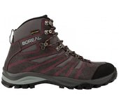 Botas montaña Boreal Explorer gris fucsia mujer