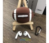 Cute Rugby Case For Boys Men For Airpods 1/2/3/Pro Silicone Cases For Apple Airpods2 Bluetooth Earphone Cover Sports Soft Shell