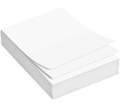 UNUSUAL-Papel de Copia A4 al por Mayor Papel de Impresión de 80g  500 Hojas por Paquete de Borrador de Papel Blanco Multifunción Folios