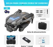 New A16 MAX 4K Drone With Camera 360° Obstacle Avoidance Drone GPS Smart Flying Drone Brushless motor tracking HD shooting drone