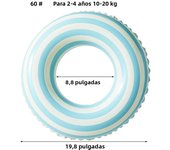 Rooxin Pool Float Baby Swim Ring Tube Inflatable Swimming Ring Seat For Kid Child Swimming Circle Beach Water Play Equipment
