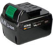 Bateria recambio - lithium-ion 14,4v para taladro/atornillador ref: 08703 koma tools