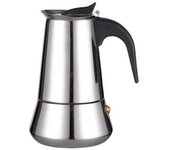 Cafetera Italiana de Acero Inoxidizable, Diseño Clásico para Café Expr it