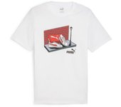 Camiseta PUMA GRAPHIC SNAKER BOX 680175 02 Blanco