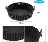 2pcs silicone air fryer mold, air fryer, air fryer acssories, 20 s