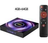 T95 W2 Smart TV Box Amlogic S905 Quad-Core Android 11 2.4GHZ&5GHZ 4K Ultra HD 4GB RAM 64GB ROM Media Player Set-top Box