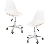 Pack 2 Sillas Dami Office - Blanco