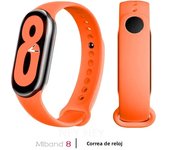 Sport Strap For Xiaomi Mi band 8-8 NFC Replacement miband9/8 silicone Bracelet waterproof Watchbands smart mi band 9 Accessories