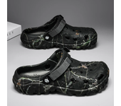 2024 Summer New Men's Slippers Outdoor Garden Clogs Male Casual Shoes Fashion Luxury Sandals Comfort Home Soft Slippers 40-45