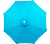 Toldo de Repuesto para Sombrilla de 8 Pies Y 8 Costillas - Cubierta Impermeable y Anti-Ultravioleta para Muebles de Exterior