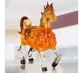 Decantador de whisky, decantador de whisky tipo caballo, recipiente de vidrio de borosilicato, decantador de whisky de vidrio hecho a mano, apto para tequila, brandy, bourbon y ron.