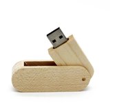 JASTER Maple Wood USB 2.0 Flash Drive 128GB Wooden Box Memory Stick 64GB Rotatable Creative Gift Pen Drive 32GB Pendrive 16GB