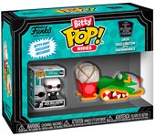 Funko Bitty Pop Ride Disney Pesadilla Antes de Navidad Jack Skellington with Snowmobile - Figura Coleccionable