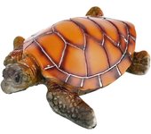 2 piezas de Adorno de Resina para Acuario, decoración para Pecera, decoración para Pecera, Adorno para Pecera de Tortuga.