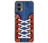 Funda Silicona Antigolpes para Motorola Edge 30 Neo 5G diseño Zapatillas 11 Dibujos