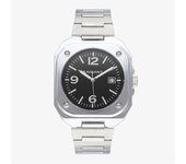 Radiant Reloj Hombre Reloj Hombre Vittorio Negro Plateado Latón 5 Atm