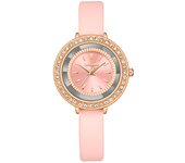 Nuevo reloj para mujer con piedras brillantes, correa de cuero, movimiento de cuarzo, un reloj de lujo para la mujer