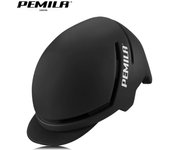 PEMILA Urban Commuter Cycling Helmet With Cloth Hat Eaves Folding Bicycle Helmet Scooter Electric Power Assisted MTB Bike Helmet