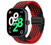 Braided Solo Loop For Redmi Watch 4 Magnetic Buckle Strap Watchband  For Xiaomi mi Band 8 Pro Adjustable Bracelet Wristband Band