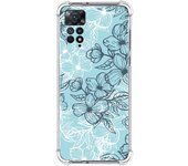 Funda Silicona Antigolpes para Xiaomi Redmi Note 11 Pro / 11 Pro 5G diseño Flores 03 Dibujos