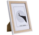 XOCOTŌ® Marco de Foto en Roble Natural, Portafotos decorativo de Madera Roble estilo Nórdico, con soporte de pie para mesa o colgables para pared, con medidas 10x15 13x18 15x20 18x24 20x25 20x30 24x30 30x40 cm