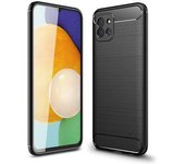 FAMZ Funda Silicona Samsung Galaxy A03 - Protección y Estuche Negro