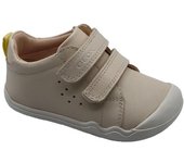 Zapatos Respetuosos, Barefoot Para Niñas, Marca Geox, En Color Beige. Geox