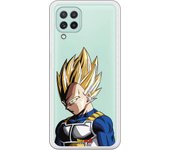 Funda original compatible con Samsung Galaxy A22 4G - Dragon Ball Z Vegeta Super Saiyan