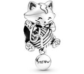 Pandora Pandora Charm en plata de ley Gatito & Ovillo de Lana 799535C00 , para Mujer