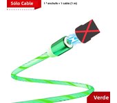 LED Lighting 360 Magnetic Cable Micro USB Type C Cable Fast Charging USB Cable Magnetic Charger For Huawei Samsung Xiaomi iPhone