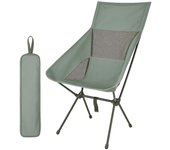 SILLA ULTRALIGERA RESPALDO ALTO DESMONTABLE GRIS
