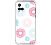 Funda Silicona Antigolpes para Vivo Y21 / Y21s / Y33s diseño Flores 06 Dibujos