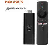 Android13.0 Mini 8K HDR10+ Smart TV Stick BT Voice Assistant AllwinnerH313 Quad Core Cortex A53 G96 ATV Media Player2GB16GB Q6