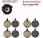 1-5Set 10 Inch Electric Scooter Brake Pads Kick Scooter Replacement Parts for KUGOO Skateboard Folding Bike Brake Pads