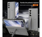 Wristband Holder Hinge Phone Case For Samsung Galaxy Z Fold 6 5 4 3 With Pen Slot & S Pen Screen Protector Film Protective Cover
