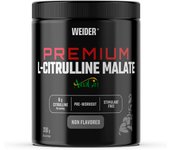 Weider Premium L-Citrulline Malate (310g) Sabor Neutro, Pre-Entreno Sin Estimulantes 99% L-Citrulina Malato + AstraGin® para absorción, 6g citrulina/dosis, Aumenta Energía y Rendimiento, 36 porciones