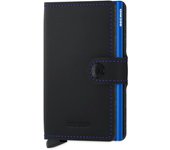 Cartera Secrid miniwallet negra & azul