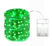 5M LED Fairy Lights Battery Operated Copper Wire Garland String Lights Outdoor Garden Party Wedding Lights Christmas Decor