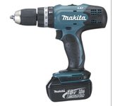 Taladro combinado MAKITA 18 voltios 3,0ah D HP 453RFE